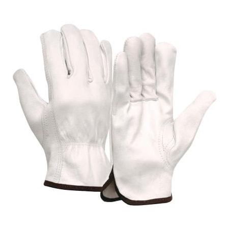 Pyramex Select Grain Goatskin Driver Gloves, Unlined with Keystone Thumb, Size 2XL - Pkg Qty 12 GL3001KX2